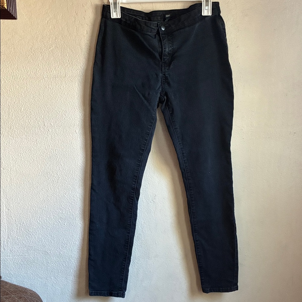 Forever 21 Black Skinny Jeans for Women